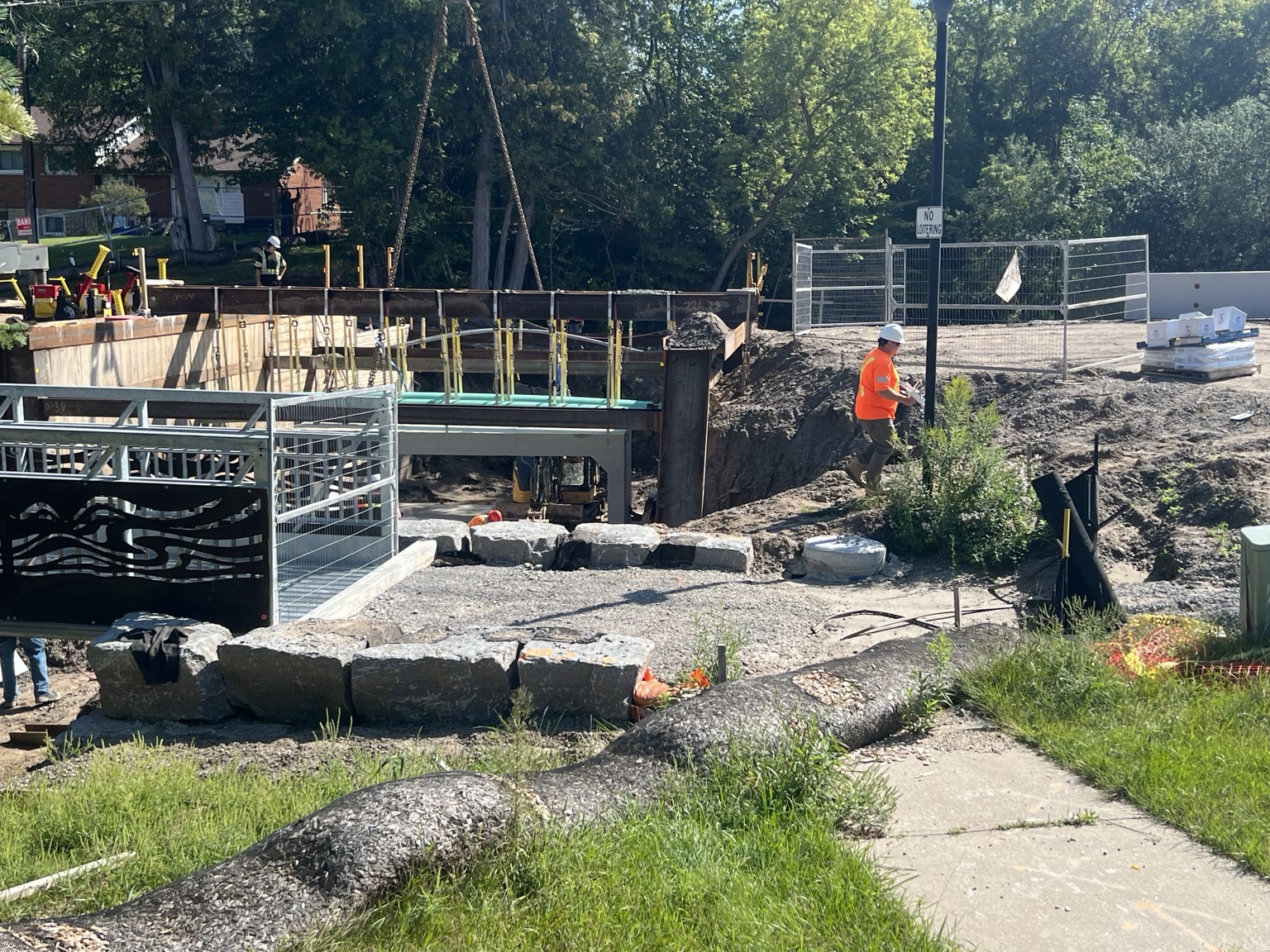 Construction project in East Gwillimbury